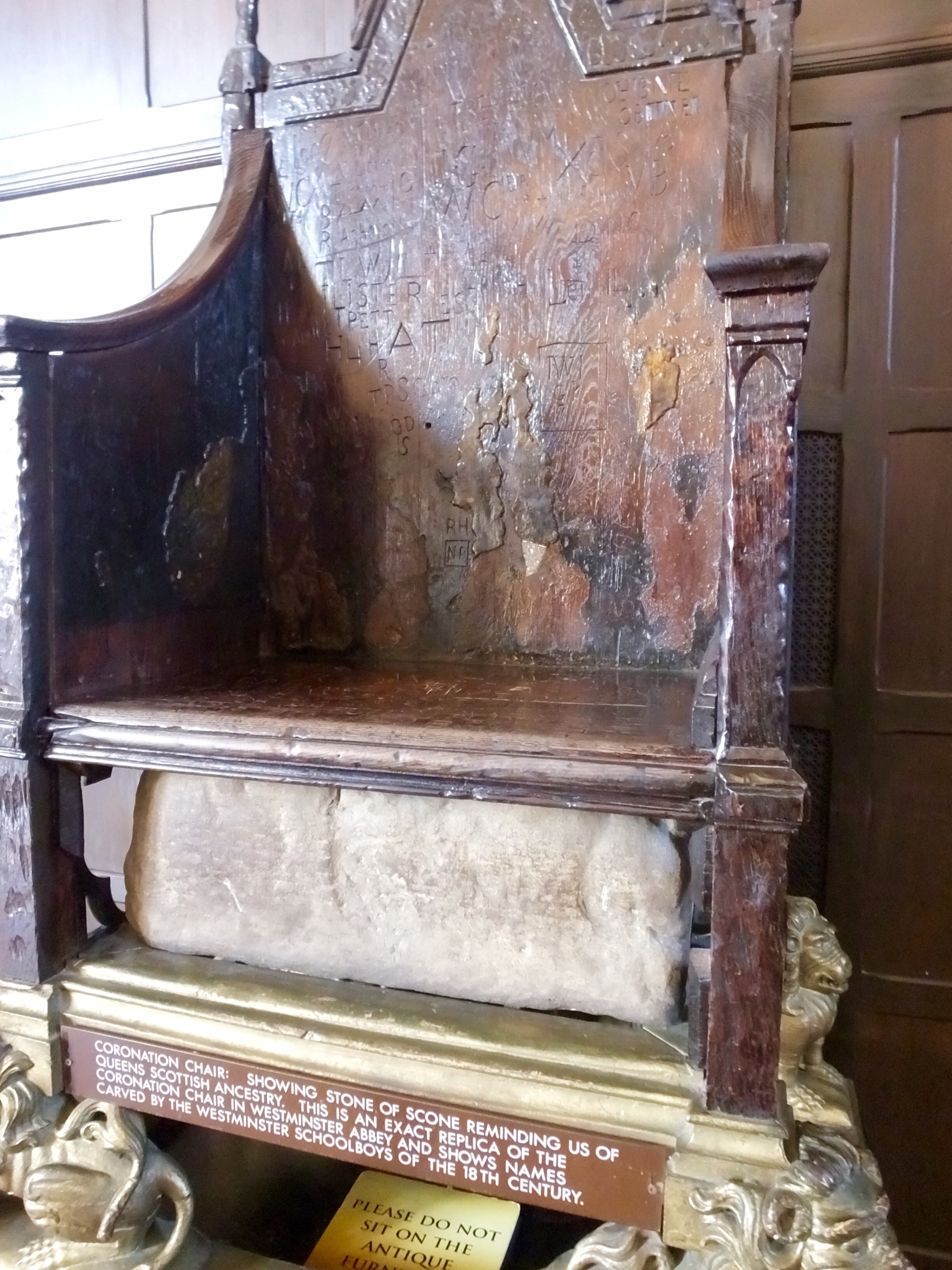 Scottish Coronation Chair 